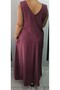 Women's v-neck sleeveless plus size maxi dress 24135 - 5