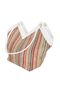Straw Bag. White Bag. Colorful Bag. Hand and Shoulder Bag. Ry273 - 4