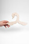 Swan-shaped wooden clothes hangers for babies and toddlers - 4