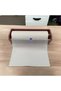 White Pelur Paper with Sliding Blade and Wooden Box 30 cm X 150 Meters 18 G/M. - 5