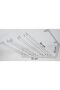 3-Part Bar Chrome Glass Holder Glass Hanger Cup Holder - 6