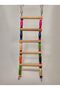 Wooden Beaded Bird Ladder