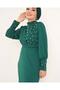 Women's Pearl Detailed Special Occasion Dress - 2