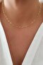 Women's Heart Chain Model Choker Necklace and Bracelet Set - 2