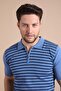 A.avacı/a.laci Polo Collar Zippered 100% Cotton Men's Knitwear T-shirt - 5
