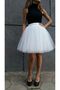 Women's White Tutu Skirt Baby Shower Birthday Wedding Wedding Party Special Day Tutu Skirt