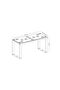 Metal Cabinet Shelf Organizer Small Size Countertop Organizer Black Color Metal Organizer - 5