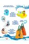 Cheerfuls Wet&dry Waterproof Wet Dry Dirty Clean Beach Pool Functional Orange Bag - 2