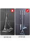 4 Pieces Practical Mop Holder - SVRM Adhesive, White - 2