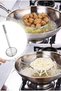 2 Pieces Serving Set - Ladle, Colander, Kitchen, Potato and Oil Strainer Steel Strainer - 2