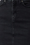 Siyah Yüksek Bel Mini Comfort/Esnek Denim Etek TWOSS20ET0241 - 3