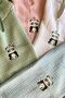 Organic Cotton 4 Layer Muslin Hooded Baby/Child Poncho - 4