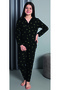 Girl - Gez Boy Garson Selen Lemon Patterned Pajama Set - 2