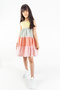 Gingham Patterned Colorful Summer Baby Girl/Kids Dress - 2