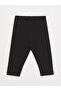 LCW Kids Basic Cotton Girl's Tights with Elastic Waist