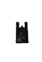 50 Pieces 26x48 Medium Size Thick Black Plastic Bags, Crinkle T-shirt Bag, Tank top Store Bag, Garbage Bag - 3