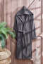 Karya Hooded Bathrobe Set Large Size Cotton |   King Size | - 2