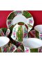 Porcelain Mirra & Plate Set - 2