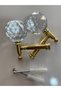 Background Curtain Tie Iron Hanger Apparatus Renso Curtain Hook Crystal Pipe - 2