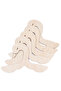 Swan-shaped wooden clothes hangers for babies and toddlers - 2