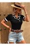 Maximoon Polo Neck Knitwear T-Shirt - 4