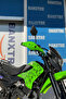 Decorative Glossy Black Hahaha Sticker Label for Motorcycles, Cars, and Helmets, 15x30cm (32 Pieces of "Haha" Text) - 4