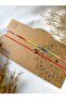 2-Piece Red Crown Anklet Set