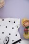 2-4 Years Old Girl's Polka Dot Tulle Short Sleeve Dress - 3
