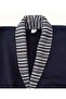 Limira 2-Piece Set Navy Blue Cotton 1 Bathrobe L-Xl 1 Dowry Towel 50X90 2236 - 4