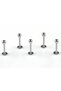Çelik Top Dudak ,tragus, Kulak Piercingi - 3