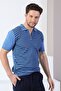 A.avacı/a.laci Polo Collar Zippered 100% Cotton Men's Knitwear T-shirt - 2