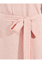 Textured Jalabiya with Side Slit - 3