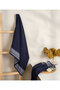 Limira 2-Piece Navy Blue Bridal Towel Set 50x90-90x150 2261