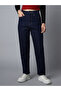 Yüksek Bel Düz Mom Fit Kot Pantolon - 2