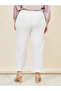 Plus Size Elastic Waistband Wide Leg Pants - 4
