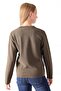 Women's Mink V-Neck Wool Knitwear Sweater - 5
