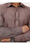 Slim Fit Men's Brown Shirt - Dried Rose, Premium Quality, Easy Iron - 2