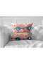 Set of 7 Double Sided Special Design Pastel Colored Digital Printed Throw Pillow Covers - 5