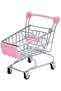 Miniature Market Shopping Cart 12 cm - 4
