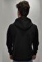 Men's Regular Fit Black Sweatshirt Lf 2023028 - 2