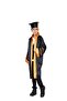 Graduation Cubbesi Primary School Black Orange Stripe