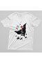 Justice League Batman In Cloud Of Bats Pop Art Men's T-Shirt - 4