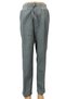 Unisex Gray Fabric Children's Pants with Elastic Waist (Ribbed) (School Pants) - 2