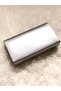 Women's Silver Color Clutch Bag - 3