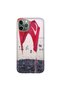 حافظة آيفون 11 برو ماكس من السيليكون المنقوش الحديث النقي