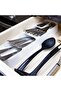 2 Pieces 5-Compartment Drawer Spoon Holder - 3