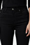 Solmayan Siyah Toparlayıcı Yüksek Bel Ekstra Esnek Flare Esnek Jeans TWOAW23JE00250 - 3