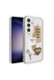 Samsung Galaxy A55 Compatible Colorful Design Camera Protection Printed Case - 5