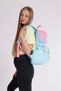 حقيبة ظهر بطبقة Happy Flamingo K1396 - 5