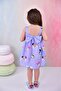 GIRL'S STRAP DRESS WITH BANDANA AND BOW - 2
